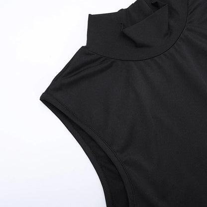 Backless Black Halter Dress – Sexy Sleeveless Maxi for Summer & Party Nights
